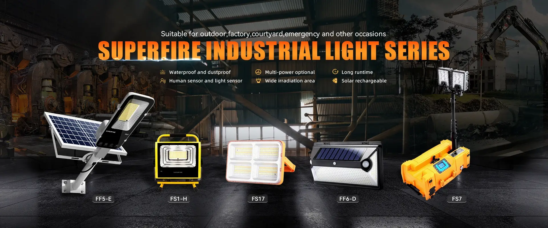 Superfire Industrial Light Series