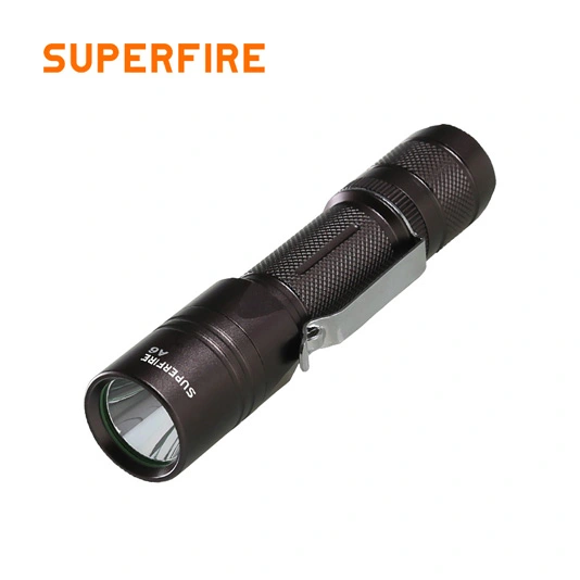 SUPERFIRE A6 555 Lumens Rechargeable Tactical Flashlight That Cops Use