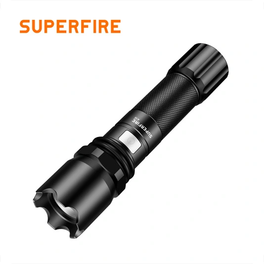 SUPERFIRE A10 324 Lumens Tactical LED Flashlight with Strobe