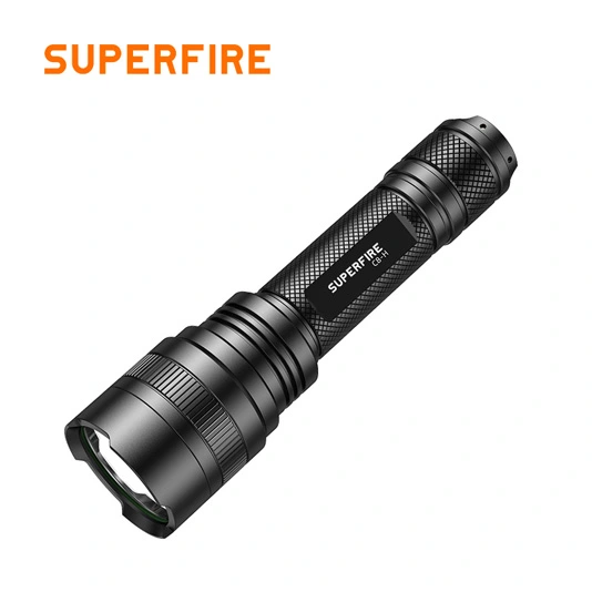 SUPERFIRE C8-H 1200 Lumens Rechargeable Tactical Flashlight