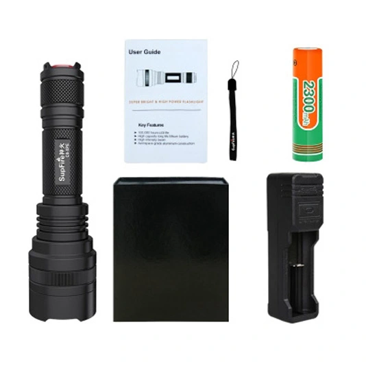 SUPERFIRE C8-XPE High Power Flashlight