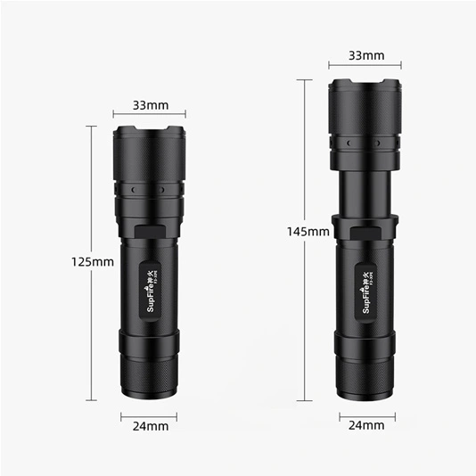 SUPERFIRE F3-XPE 260 Lumens Pocket Tactical Flashlight