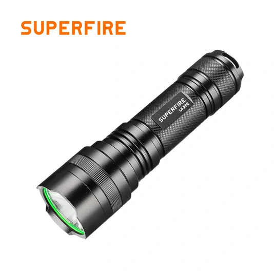 SUPERFIRE L6-XPE 300 Lumens Law Enforcement Tactical Flashlight