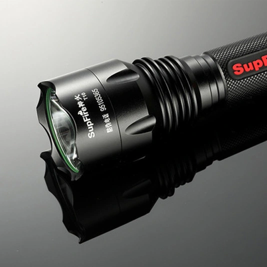 SUPERFIRE T10 1100 Lumens 18650 Battery Tactical Flashlight