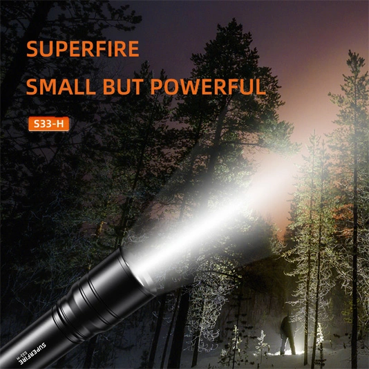 SUPERFIRE S33-H 310 Lumens Small Tactical Flashlight