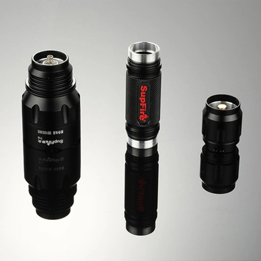 SUPERFIRE T10 1100 Lumens 18650 Battery Tactical Flashlight