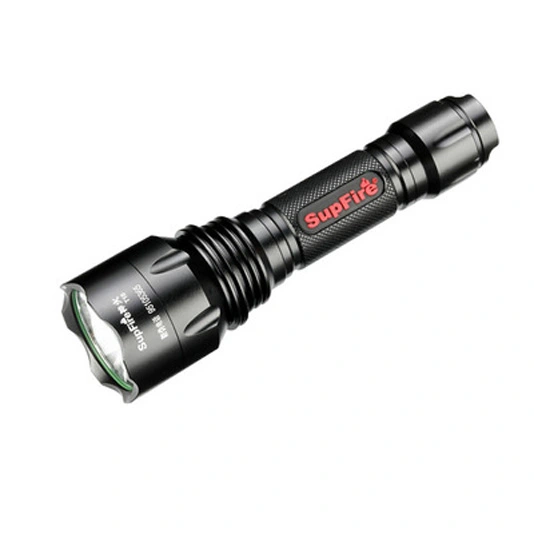 SUPERFIRE T10 1100 Lumens 18650 Battery Tactical Flashlight