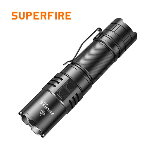 SUPERFIRE A22-S IP43 Waterproof Zoomable Eagle Eye Flashlight