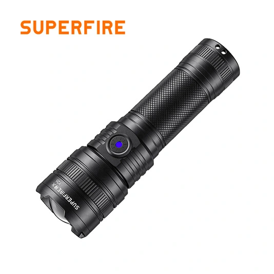 SUPERFIRE Y26 2000 lumens Telescopic Focus Zoomable Flashlight