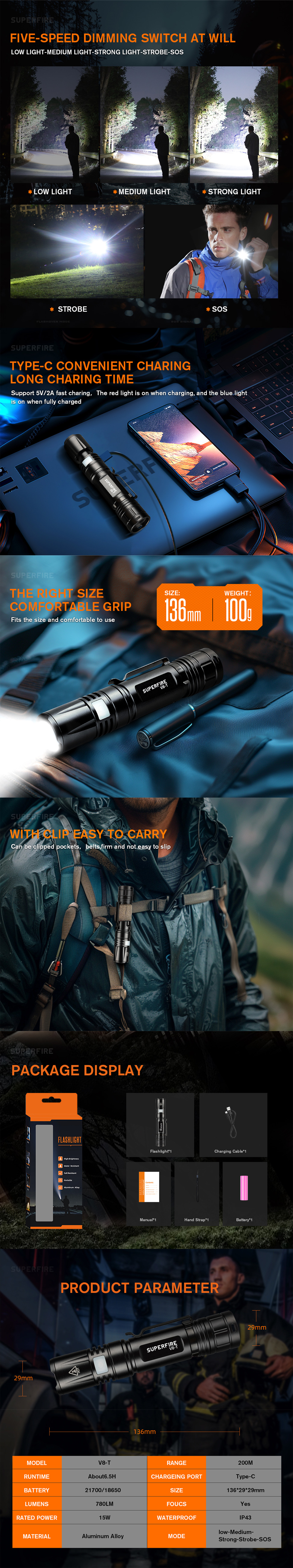 edc flashlight