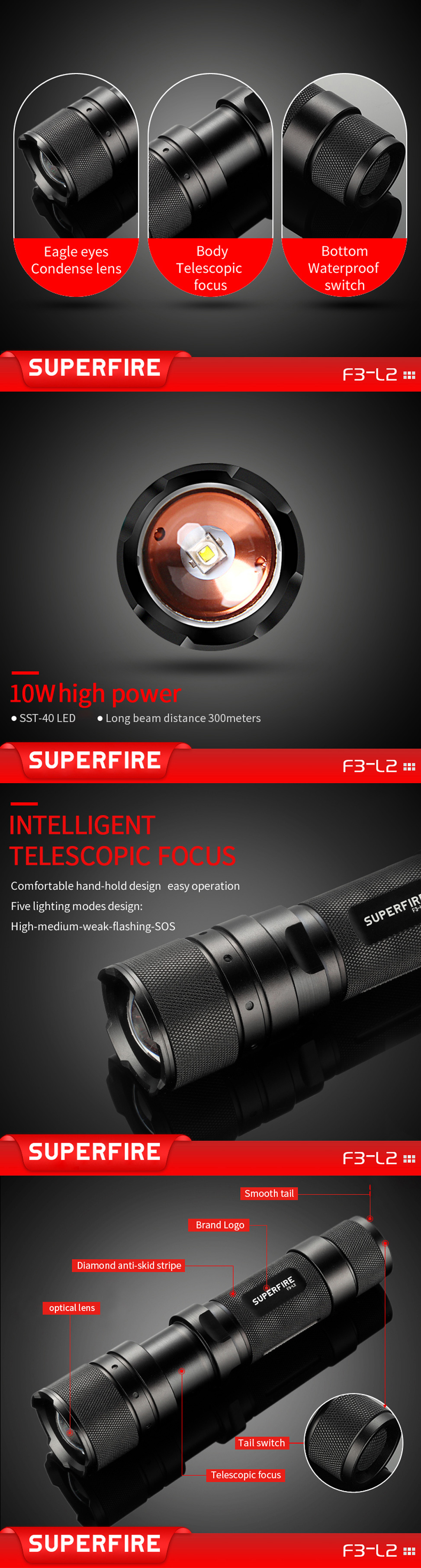 torch tactical flashlight