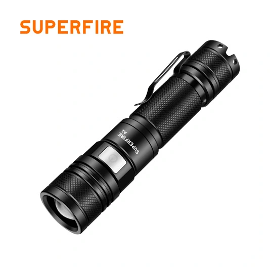 SUPERFIRE A2-P50 500 Lumens Mini Pocket Sized Flashlight