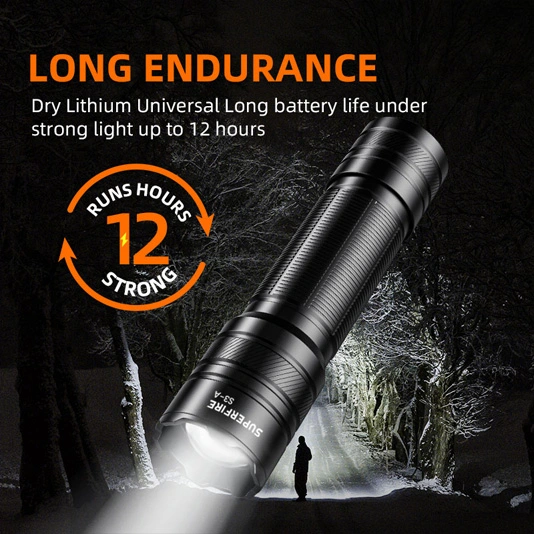 SUPERFIRE S3-A 146 Lumens Mini EDC Flashlight