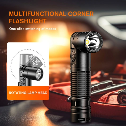 SUPERFIRE G19-S Magnetic Rechargeable Flashlight