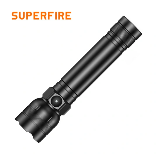 SUPERFIRE L27 Super Bright Dry Cell Flashlight Rechargeable