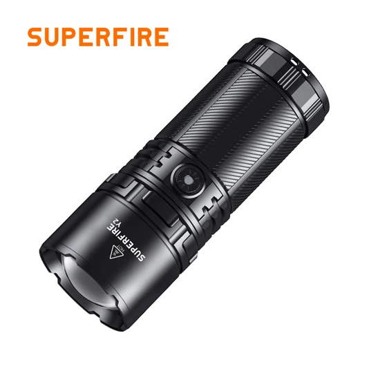 SUPERFIRE Y2 1355 Lumens High Power Long Distance Flashlight Rechargeable