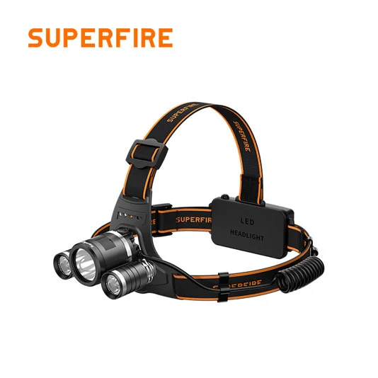 SUPERFIRE HL33 500 Lumens 18650 Rechargeable Headlamp