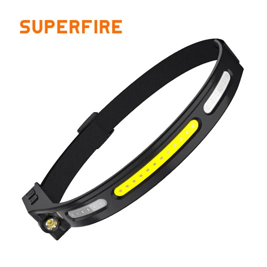 SUPERFIRE HL76 Rechargeable Cob LED Headlamp