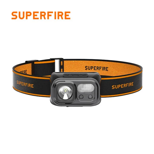 SUPERFIRE HL23/HL23-A/HL23-S USB Rechargeable LED Sensor Headlamp