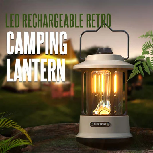 SUPERFIRE T35 Rechargeable Emergency LED Lantern for Power Outage