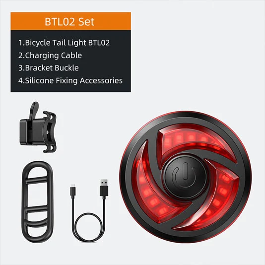 SUPERFIRE BTL02 Waterproof Smart Bike Tail Light