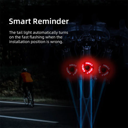 SUPERFIRE BTL02 Waterproof Smart Bike Tail Light