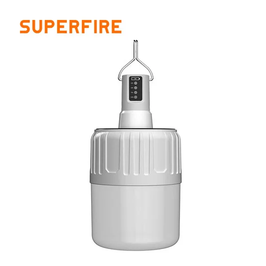 SUPERFIRE T26-S Solar Rechargeable LED Camping Lantern Light