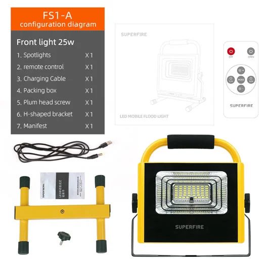 SUPERFIRE FS1-A Flood Light