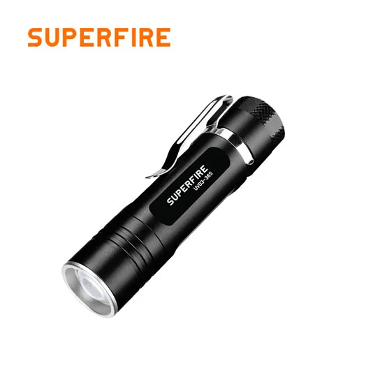 SUPERFIRE UV03 365nm 3w Handheld UV Flashlight