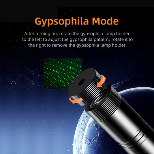 SUPERFIRE J02 Small LED Rechargeable Flashlight With Laser Pointer