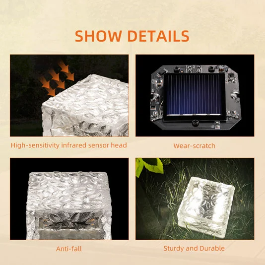 types of garden solar lights