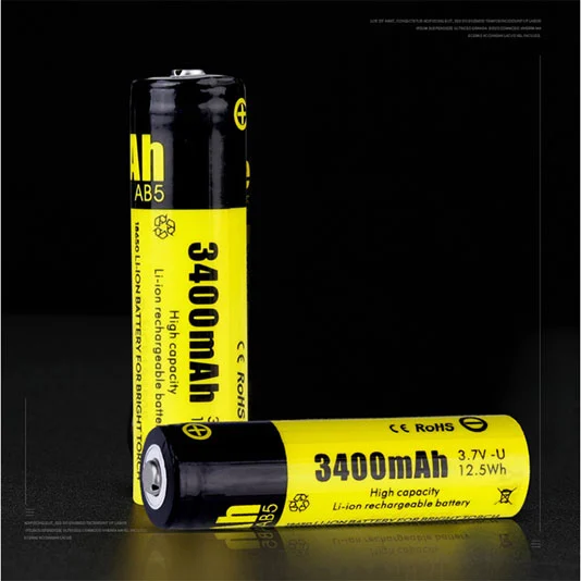 SUPERFIRE AB5 18650 Rechargeable Lithium Battery