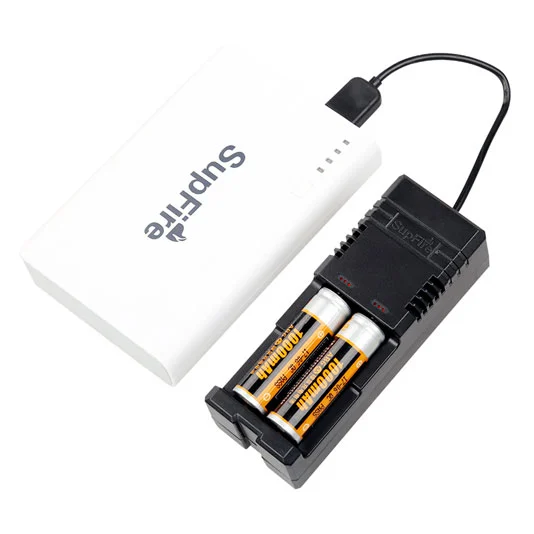 SUPERFIRE AC28 USB Charger for Battery