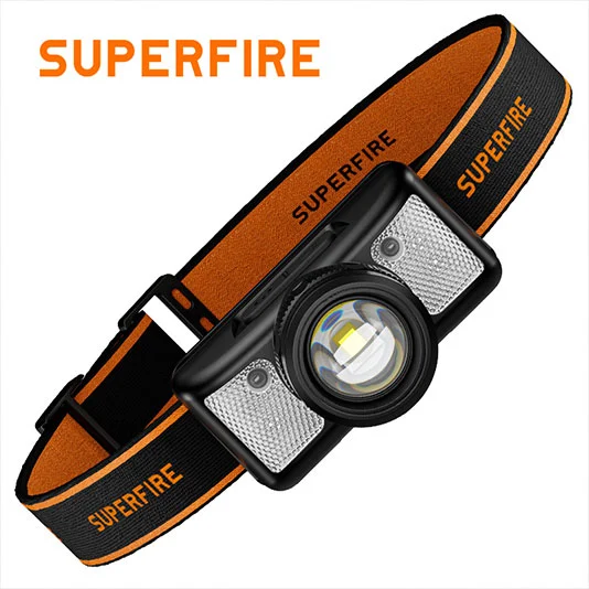 SUPERFIRE HL91 310 Lumen Headlamp with White and Red Light