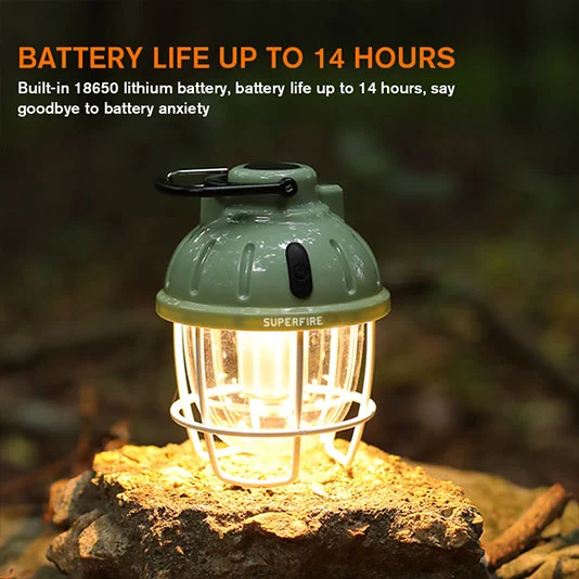 SUPERFIRE T61 LED Camping Lantern