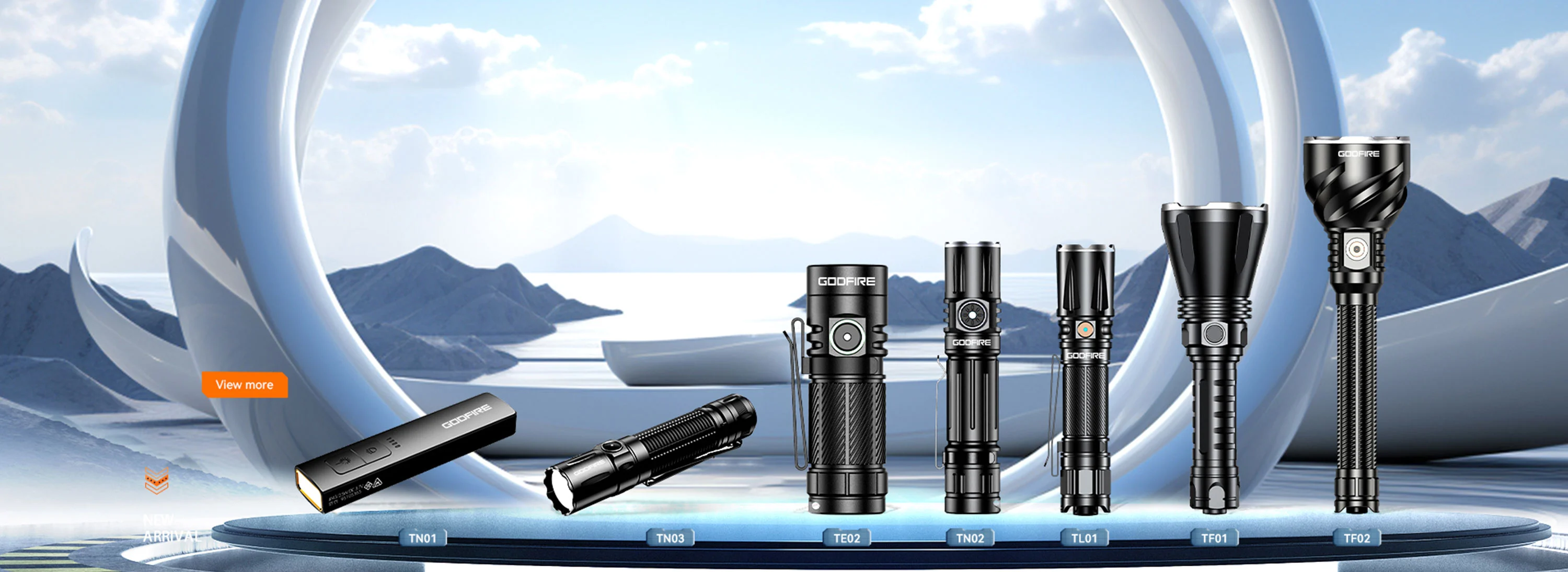 SUPERFIRE High End Flashlight