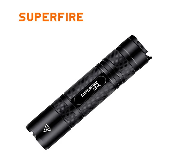 SUPERFIRE S5-A 300 Lumens Mini Rechargeable Tactical Flashlight