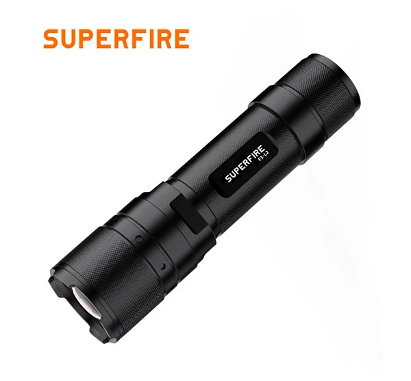 SUPERFIRE F3-L2 570 Lumens Telescoping LED Torch Tactical Flashlight