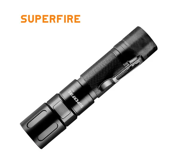 SUPERFIRE X60 850 Lumens Mini Zoom Tactical Flashlight