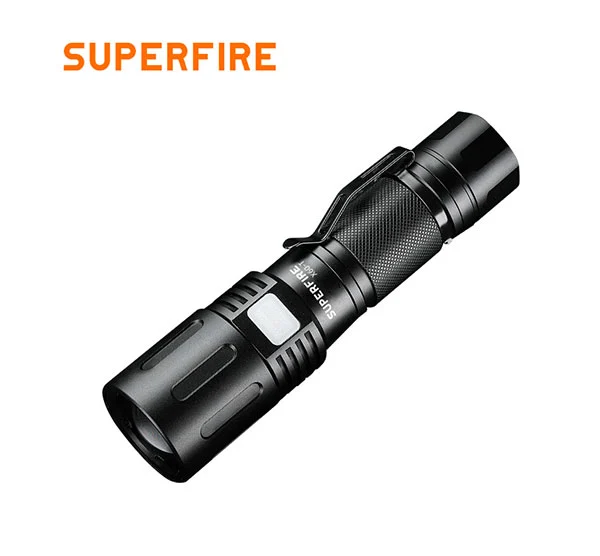 SUPERFIRE X60-T 2000 Lumens Zoomable LED Flashlight