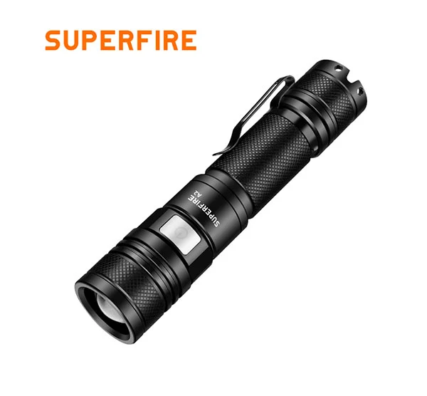 SUPERFIRE A2-P50 500 Lumens Mini Pocket Sized Flashlight