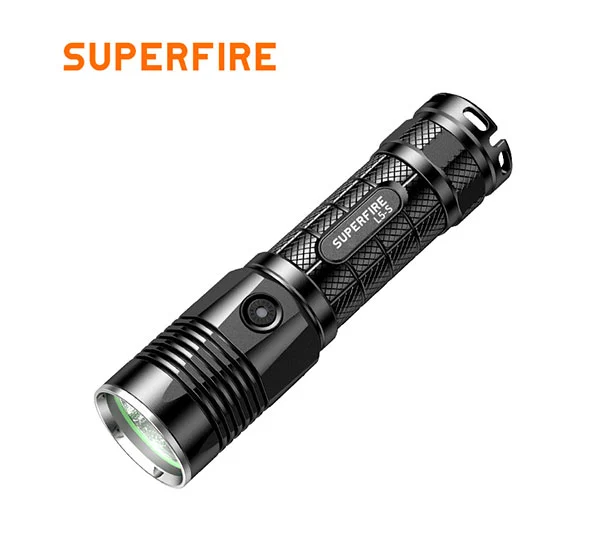 SUPERFIRE L5-S P50 900 Lumens Custom 26650 LED Flashlight