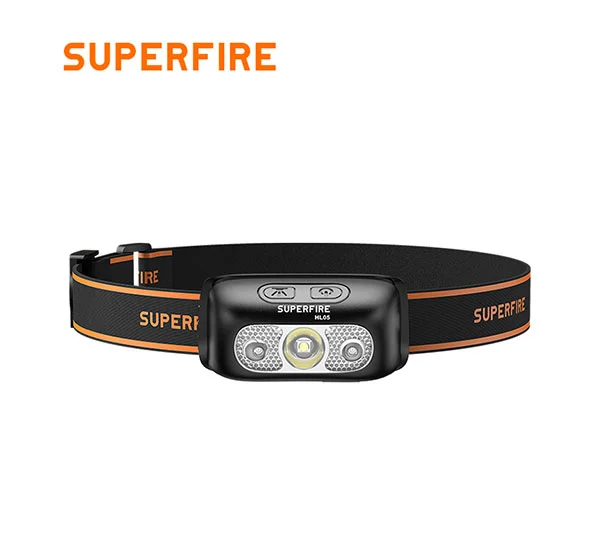 SUPERFIRE HL05 Series 450 Lumens Rechargeable LED Headlamp