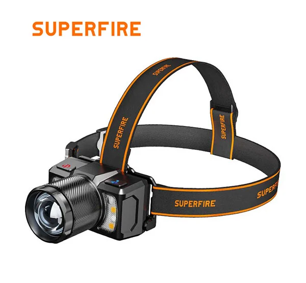 SUPERFIRE HL25 Super Bright Rechargeable Headlamp