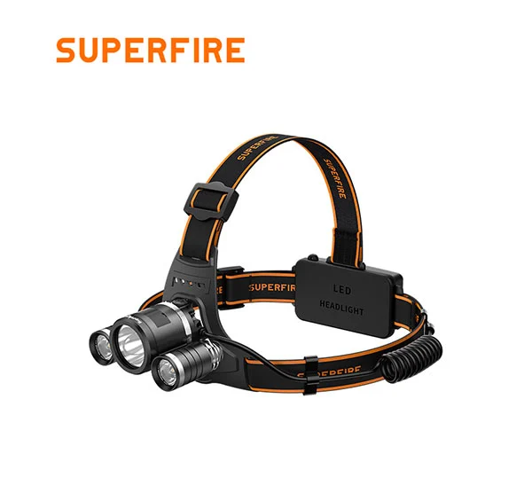 SUPERFIRE HL33 500 Lumens 18650 Rechargeable Headlamp