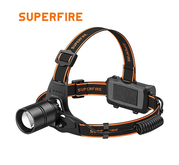 SUPERFIRE HL71 LED Zoomable Headlamp