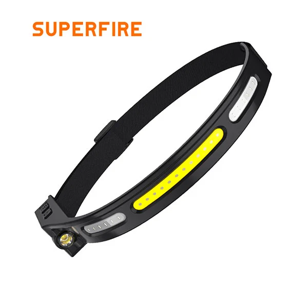 SUPERFIRE HL76 Rechargeable Cob LED Headlamp