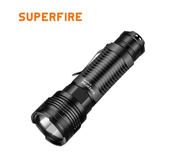 SUPERFIRE D15 P90 36W High Power Pocket Flashlight