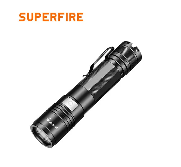 SUPERFIRE A5 395nm Waterproof Small Handheld Black UV Torch Light