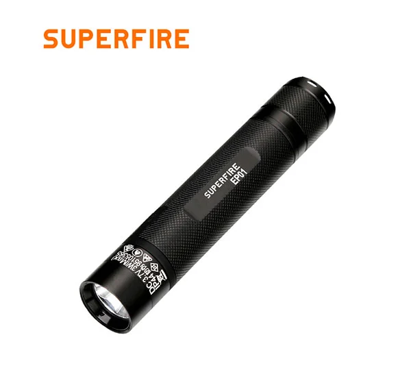 SUPERFIRE EP01 Mini Intrinsically Safe LED Flashlight Rechargeable and Explosion Proof